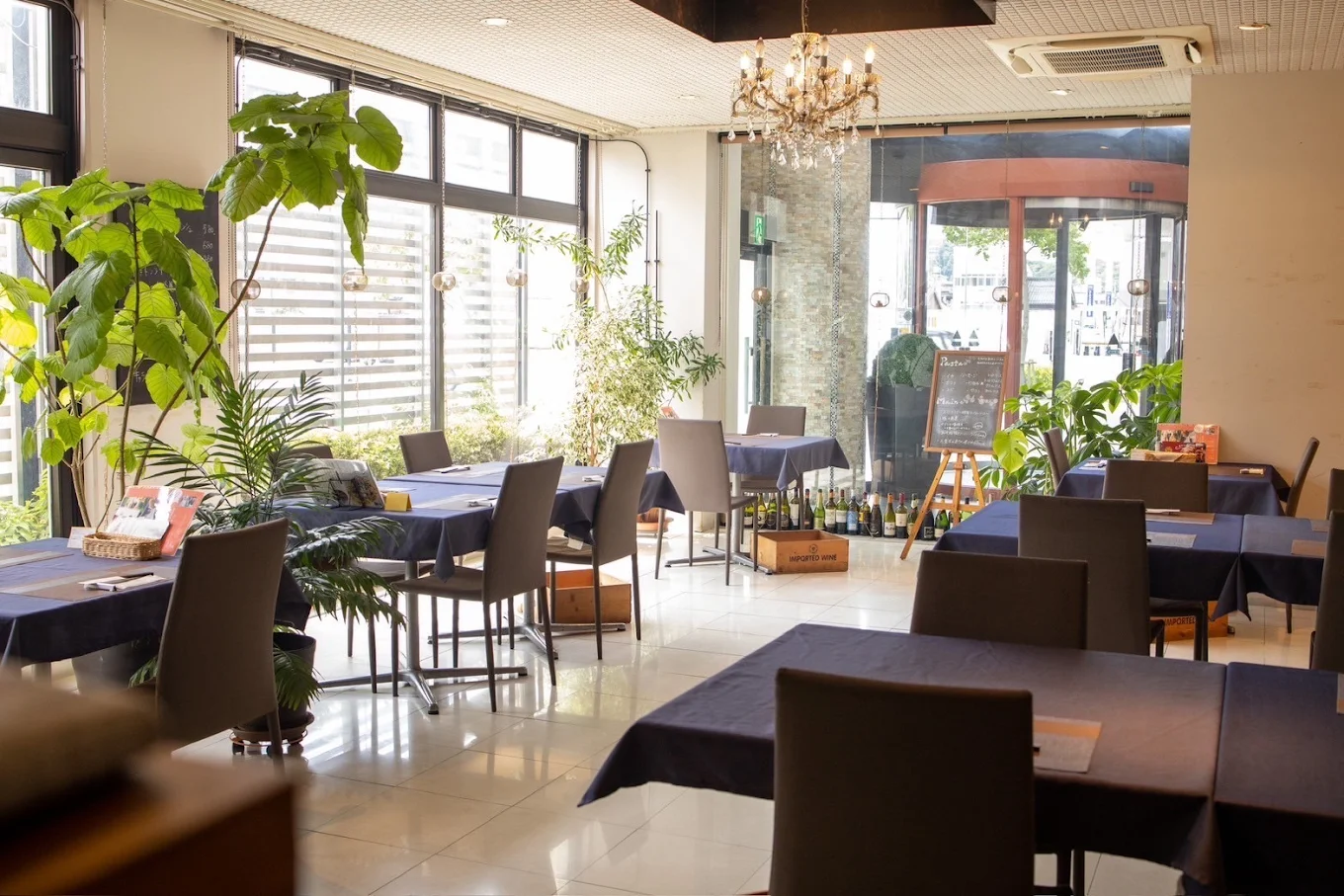 会場のレストラン内観